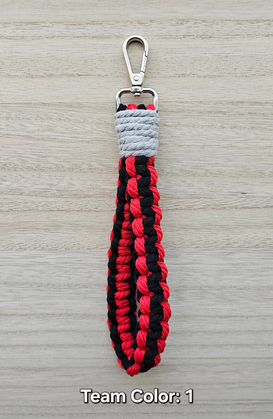 NEW! Sports Wristlet Keychain