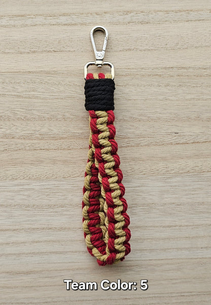 NEW! Sports Wristlet Keychain