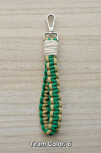 NEW! Sports Wristlet Keychain