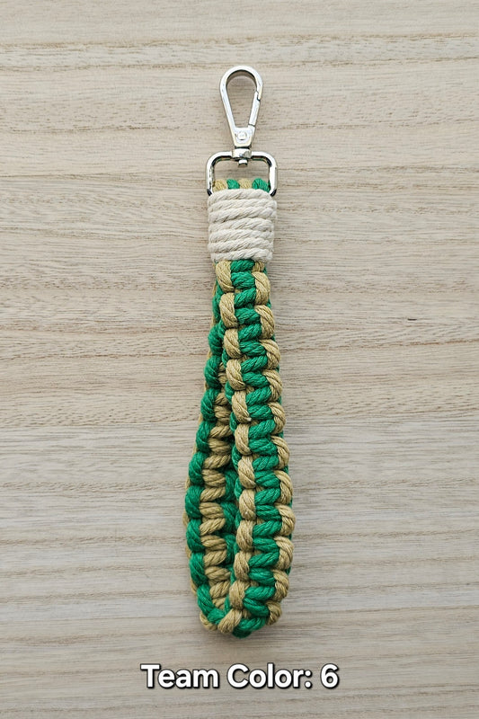 Sports Wristlet Keychain
