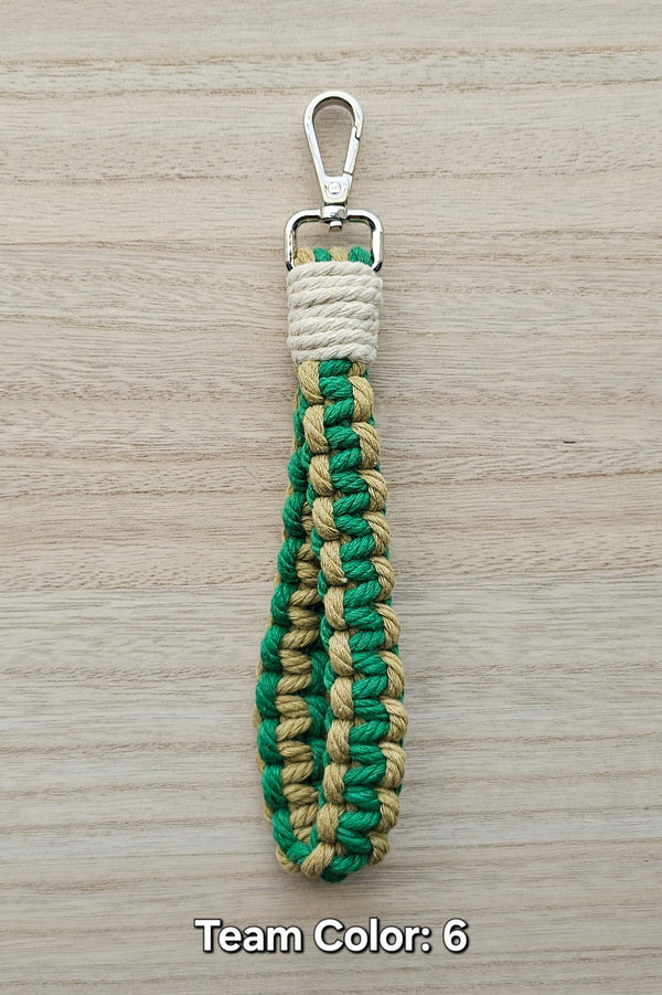 Sports Wristlet Keychain